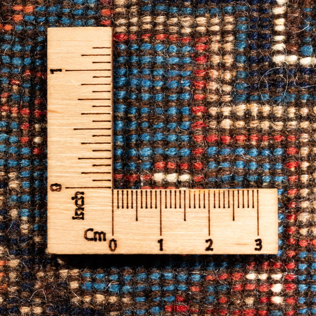 Perski dywan - Nomadyczny - 122 x 83 cm - niebieski