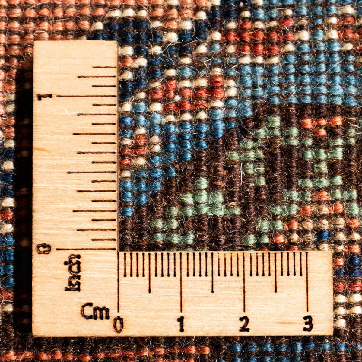 Perski dywan - Nomadyczny - 130 x 85 cm - czerwony