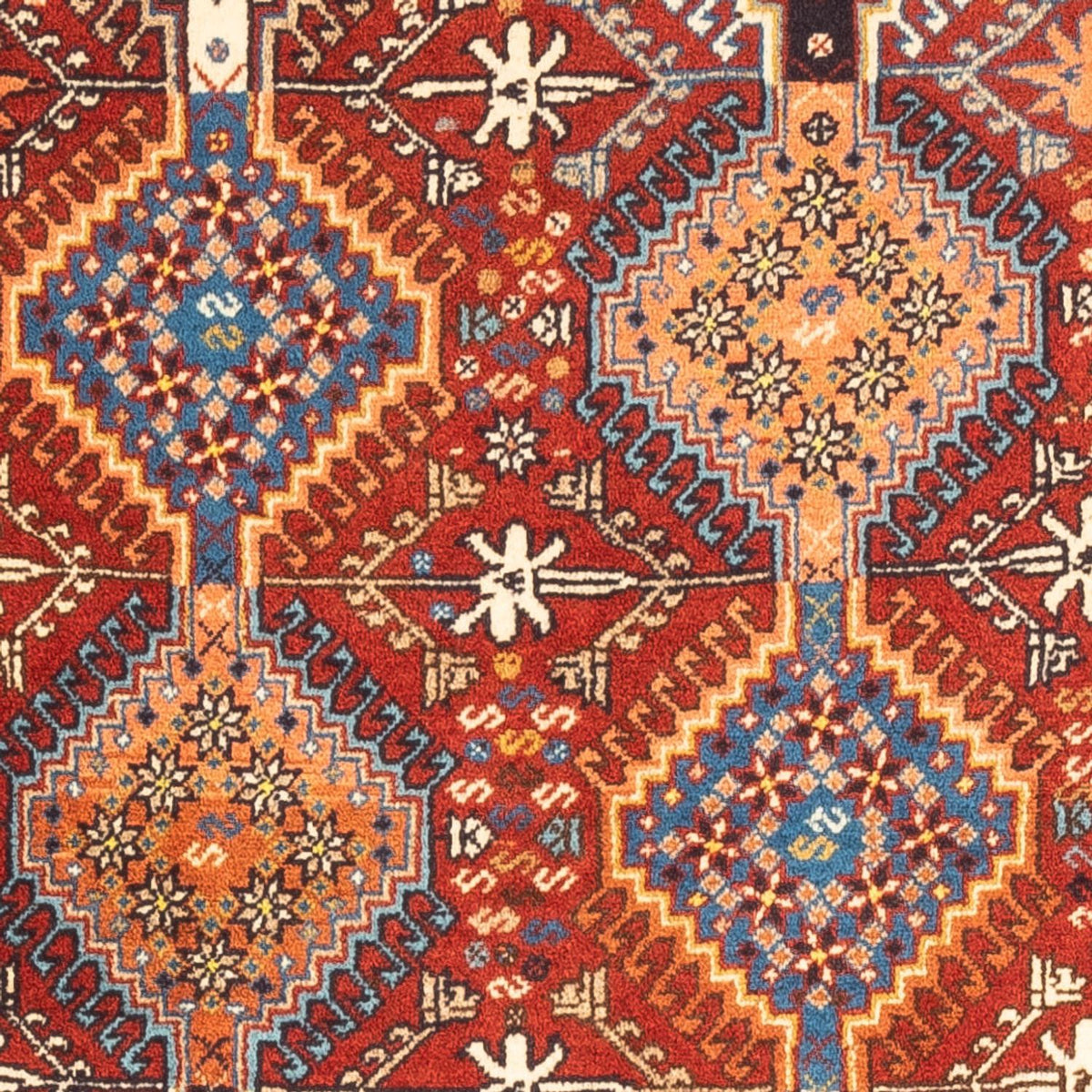 Biegacz Perski dywan - Nomadyczny - 190 x 85 cm - czerwony