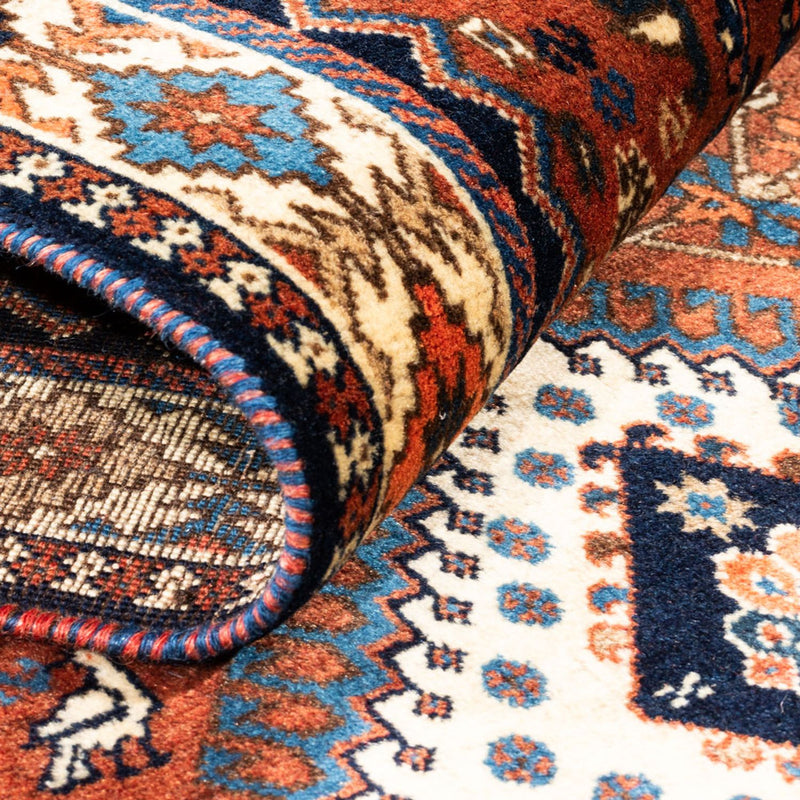 Biegacz Perski dywan - Nomadyczny - 205 x 80 cm - czerwony