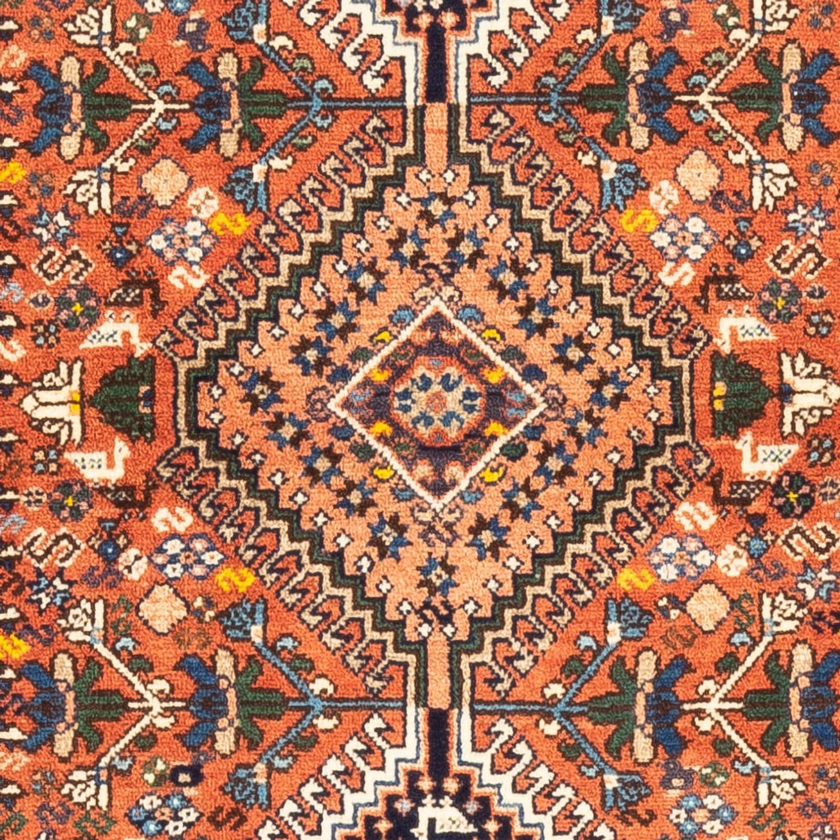 Biegacz Perski dywan - Nomadyczny - 202 x 82 cm - czerwony