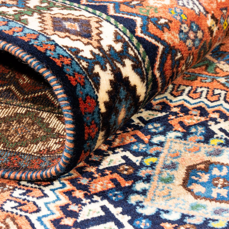 Biegacz Perski dywan - Nomadyczny - 202 x 82 cm - czerwony