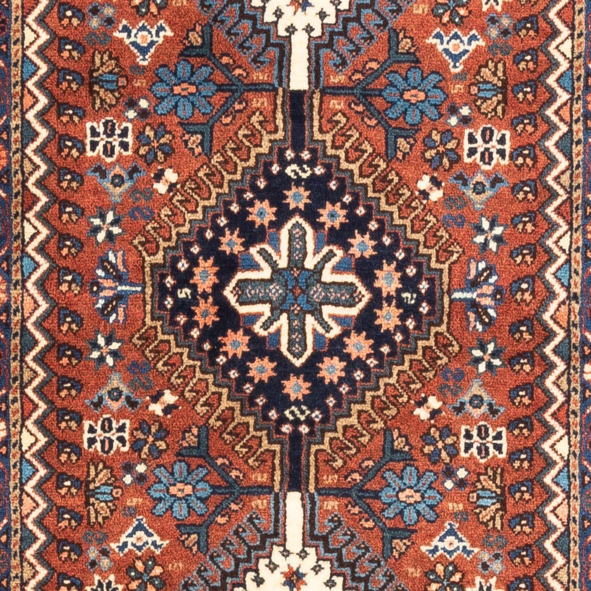 Biegacz Perski dywan - Nomadyczny - 205 x 80 cm - czerwony