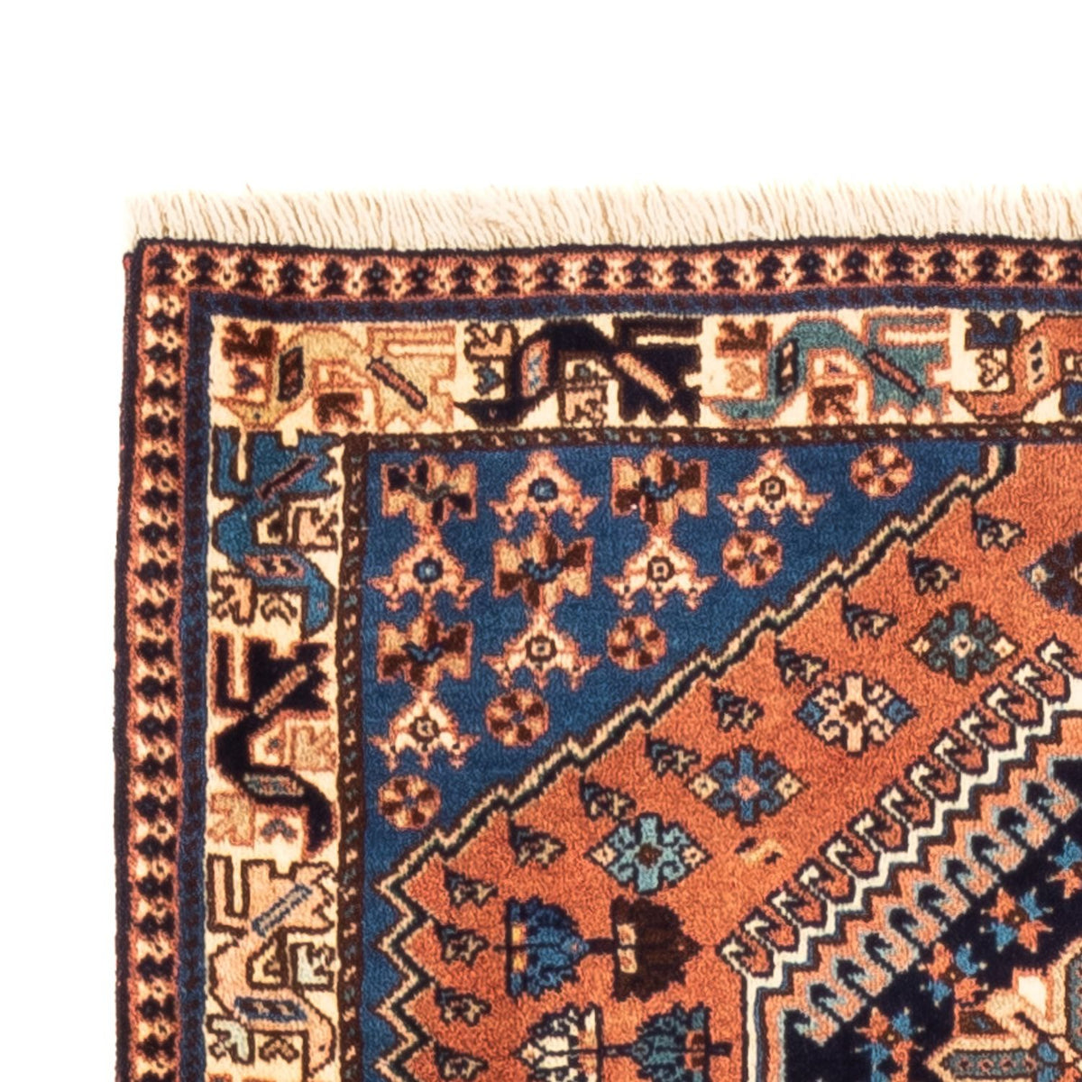 Biegacz Perski dywan - Nomadyczny - 200 x 80 cm - czerwony