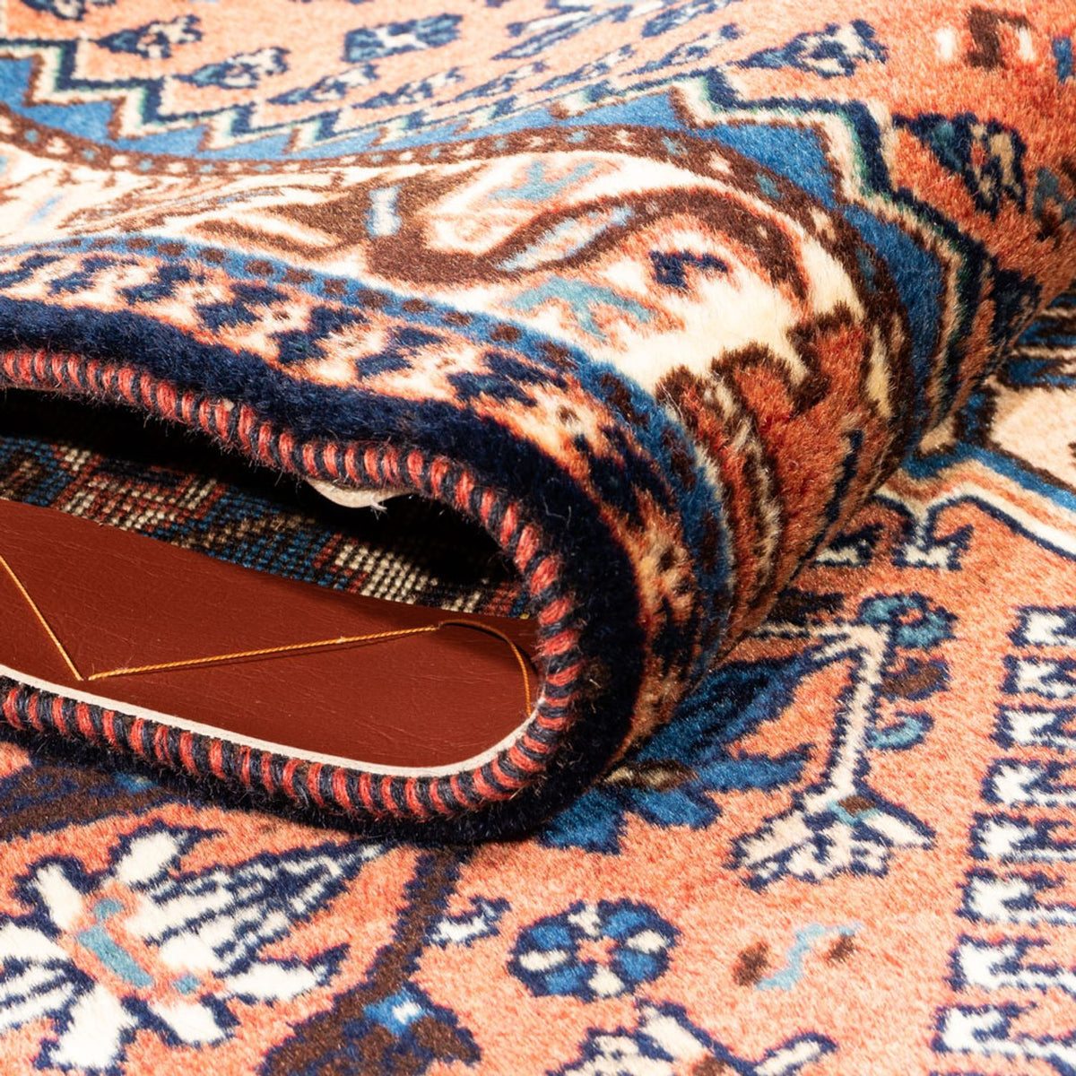 Biegacz Perski dywan - Nomadyczny - 200 x 80 cm - czerwony