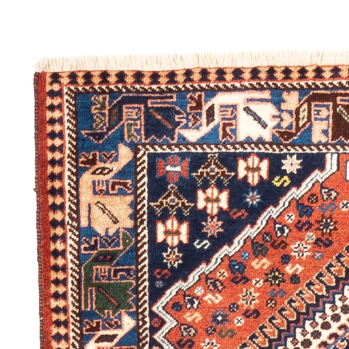 Biegacz Perski dywan - Nomadyczny - 210 x 80 cm - czerwony