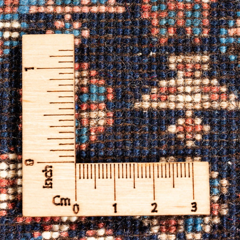 Biegacz Perski dywan - Nomadyczny - 202 x 84 cm - ciemnoniebieski