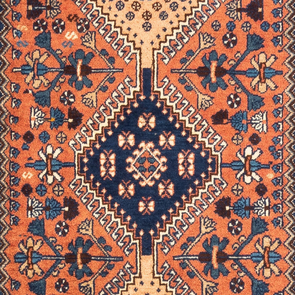 Biegacz Perski dywan - Nomadyczny - 193 x 85 cm - czerwony