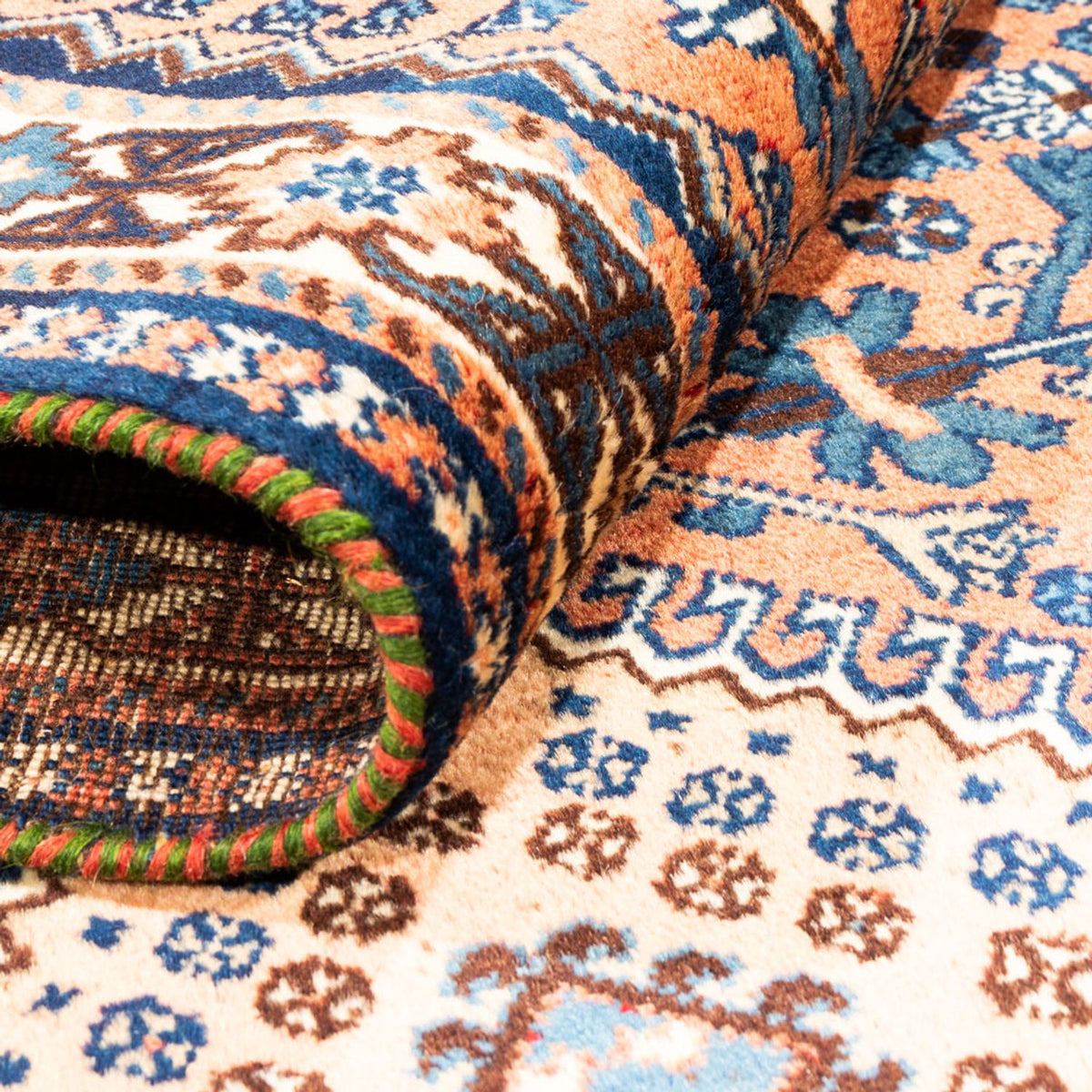 Biegacz Perski dywan - Nomadyczny - 193 x 85 cm - czerwony