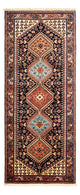 Biegacz Perski dywan - Nomadyczny - 200 x 83 cm - ciemnoniebieski