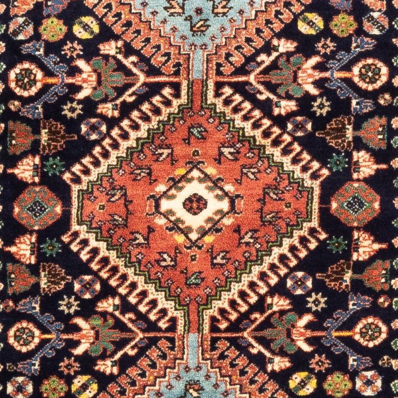 Biegacz Perski dywan - Nomadyczny - 200 x 83 cm - ciemnoniebieski