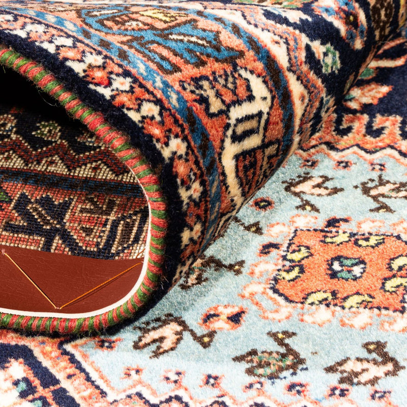 Biegacz Perski dywan - Nomadyczny - 200 x 83 cm - ciemnoniebieski