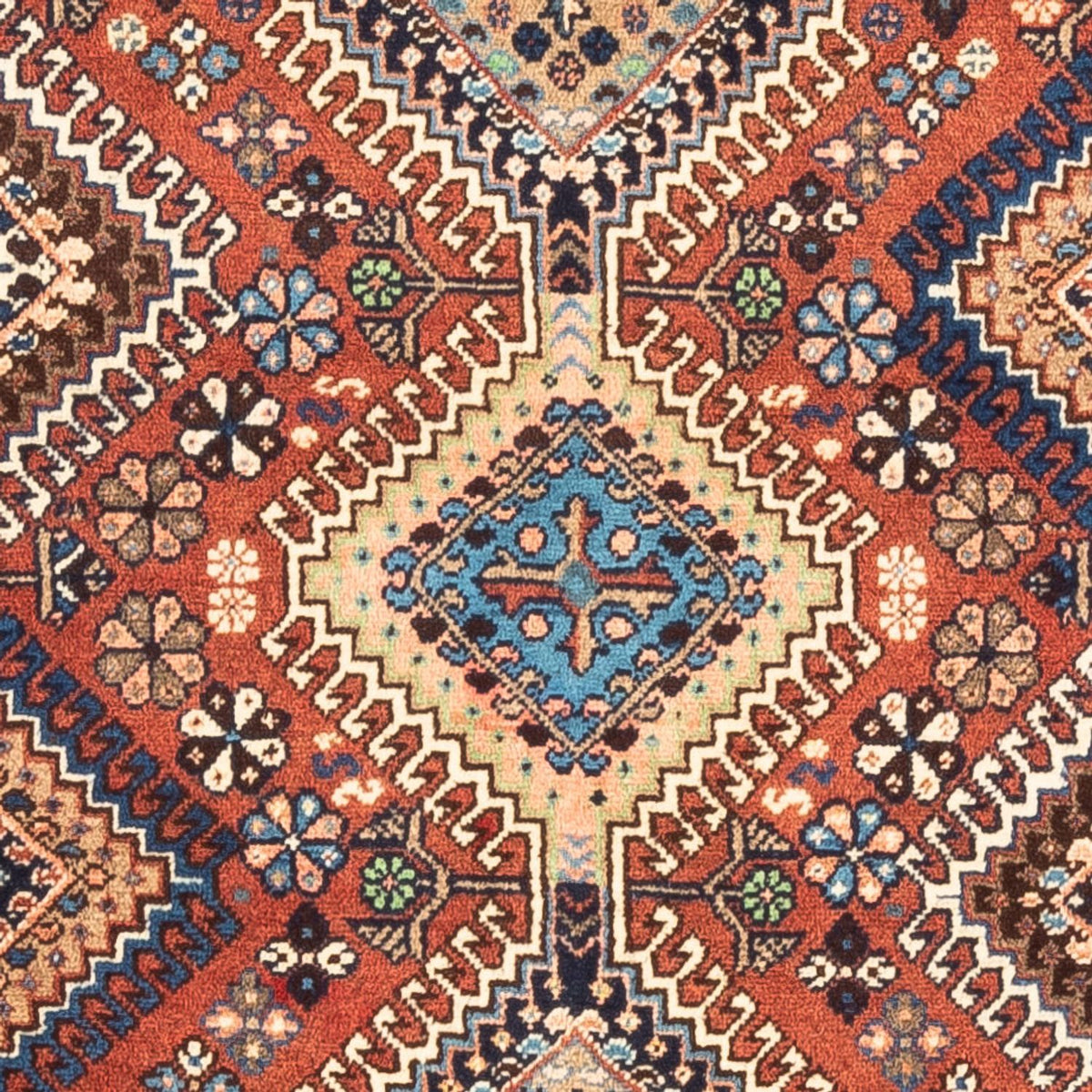 Biegacz Perski dywan - Nomadyczny - 194 x 80 cm - czerwony