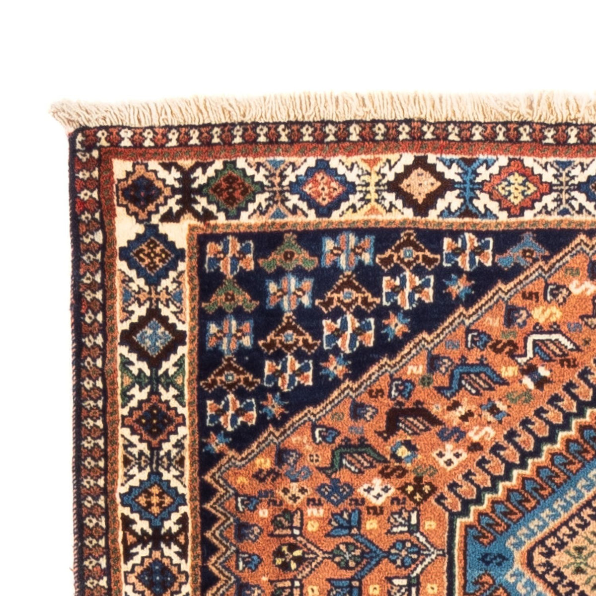 Biegacz Perski dywan - Nomadyczny - 193 x 85 cm - czerwony