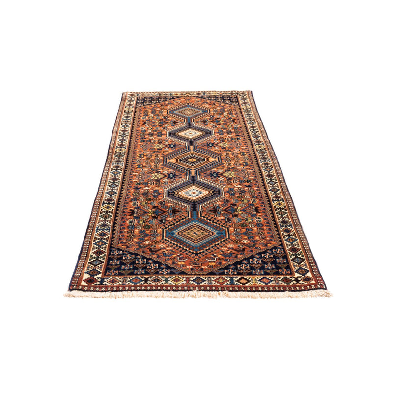 Biegacz Perski dywan - Nomadyczny - 193 x 85 cm - czerwony