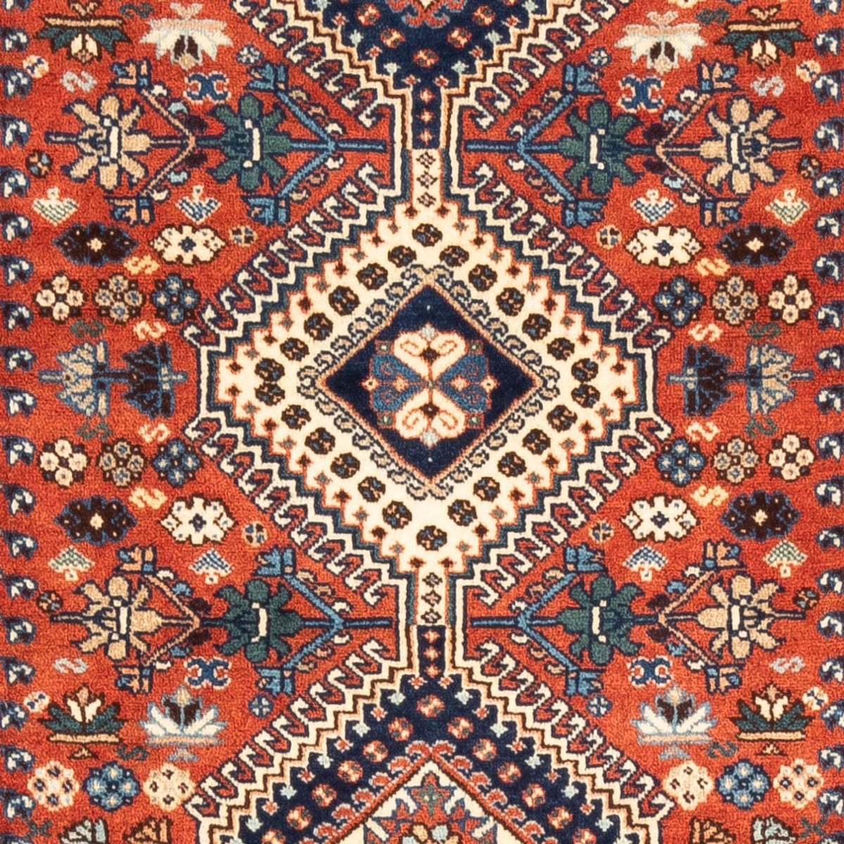 Biegacz Perski dywan - Nomadyczny - 198 x 86 cm - czerwony