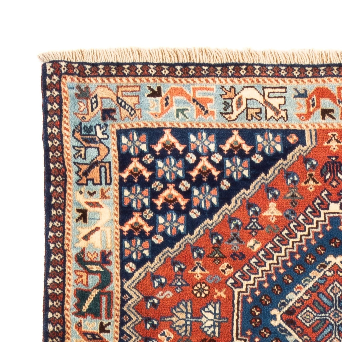 Biegacz Perski dywan - Nomadyczny - 198 x 86 cm - czerwony