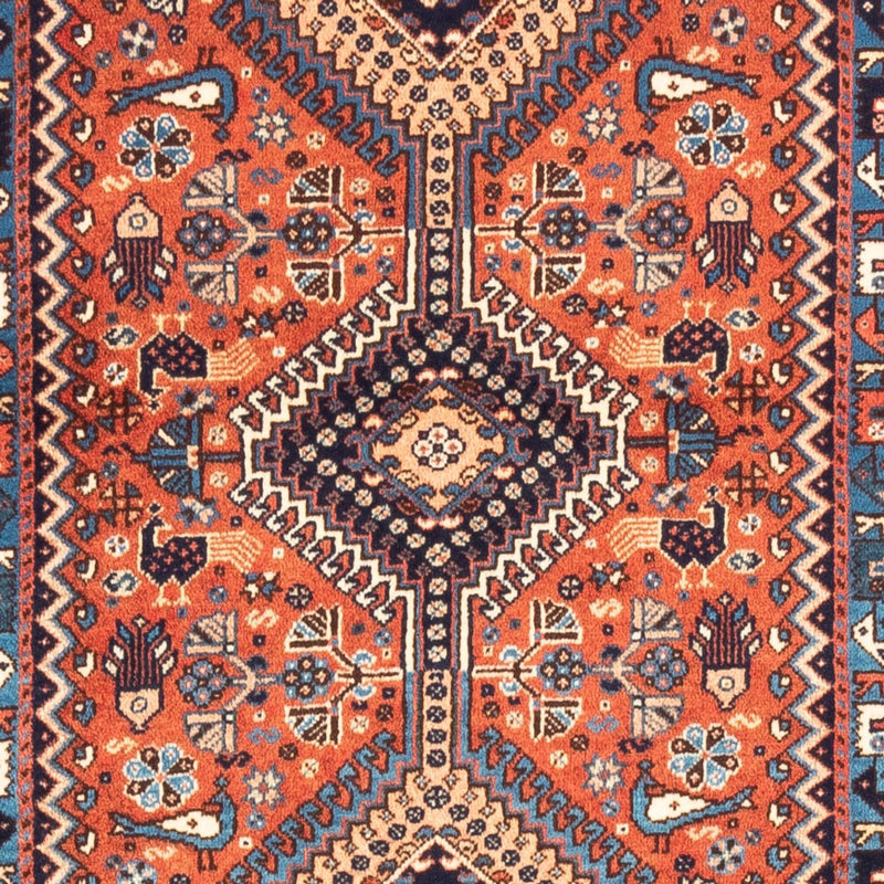 Biegacz Perski dywan - Nomadyczny - 208 x 80 cm - czerwony