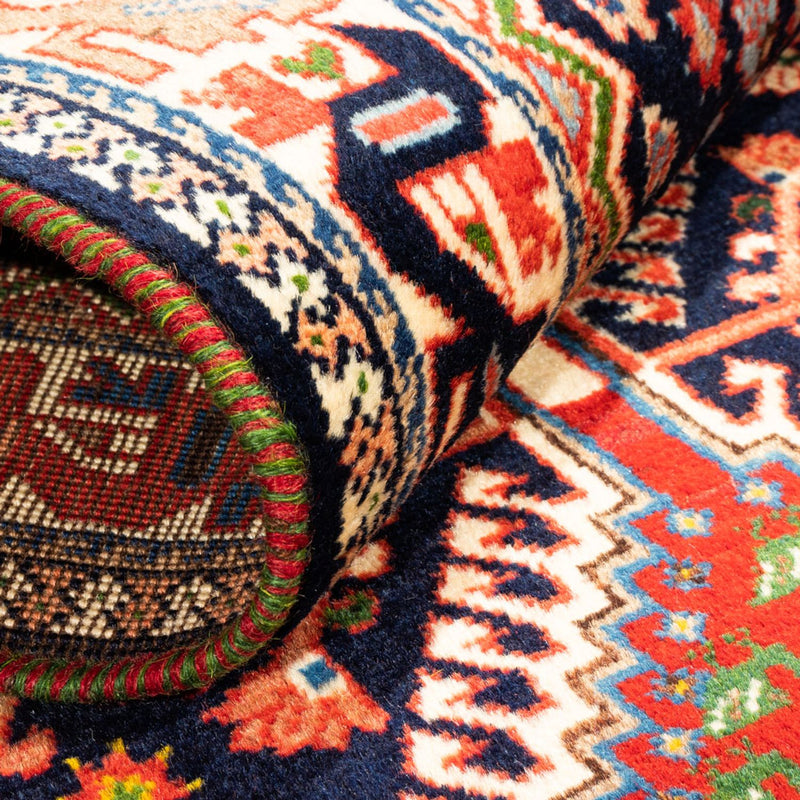 Biegacz Perski dywan - Nomadyczny - 207 x 80 cm - ciemnoniebieski