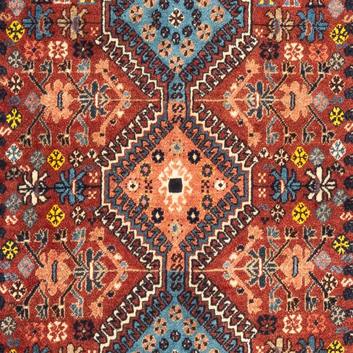 Biegacz Perski dywan - Nomadyczny - 192 x 80 cm - czerwony