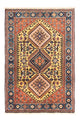 Perski dywan - Nomadyczny - 123 x 83 cm - żółty