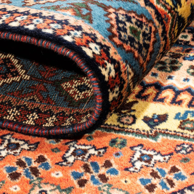 Perski dywan - Nomadyczny - 123 x 83 cm - żółty