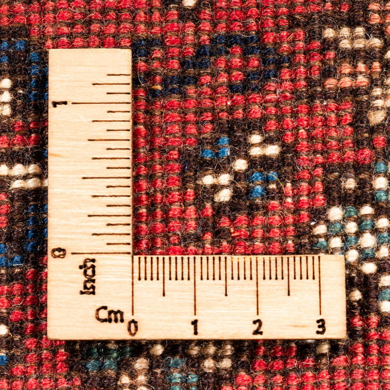 Perski dywan - Nomadyczny - 132 x 83 cm - czerwony