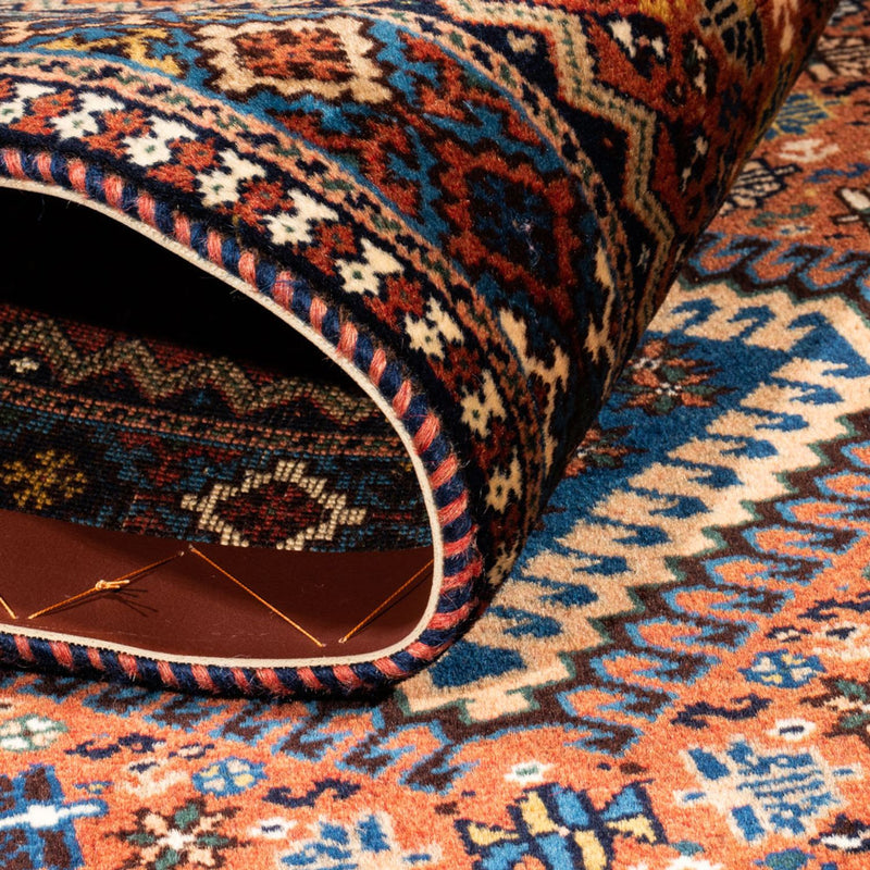 Perski dywan - Nomadyczny - 137 x 80 cm - czerwony