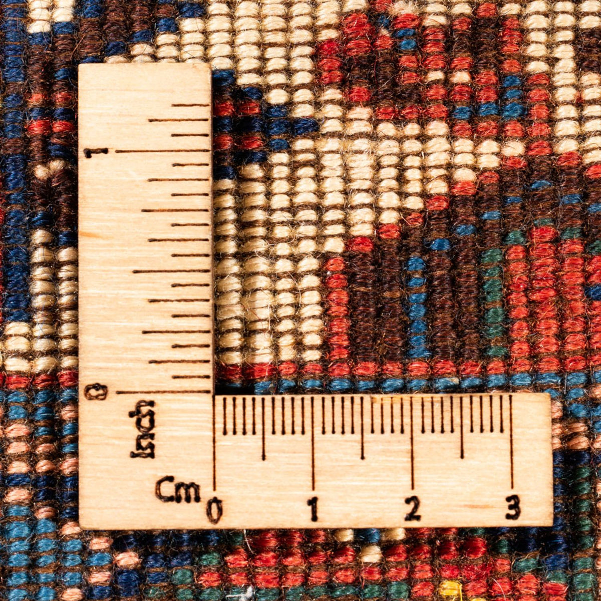 Perski dywan - Nomadyczny - 122 x 83 cm - kremowy