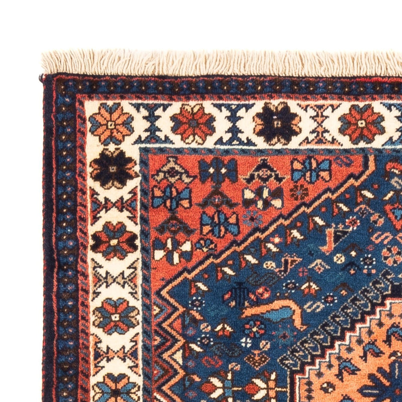 Perski dywan - Nomadyczny - 127 x 83 cm - niebieski