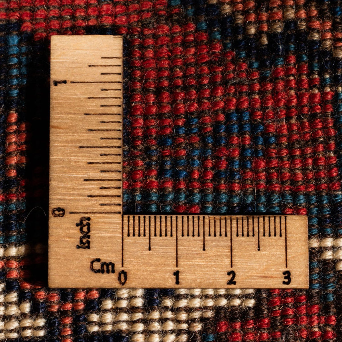 Perski dywan - Nomadyczny - 127 x 83 cm - niebieski