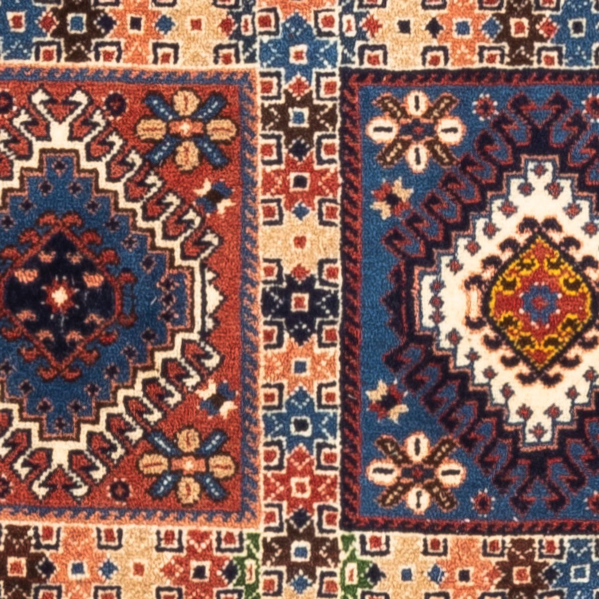 Perski dywan - Nomadyczny - 124 x 80 cm - wielokolorowy