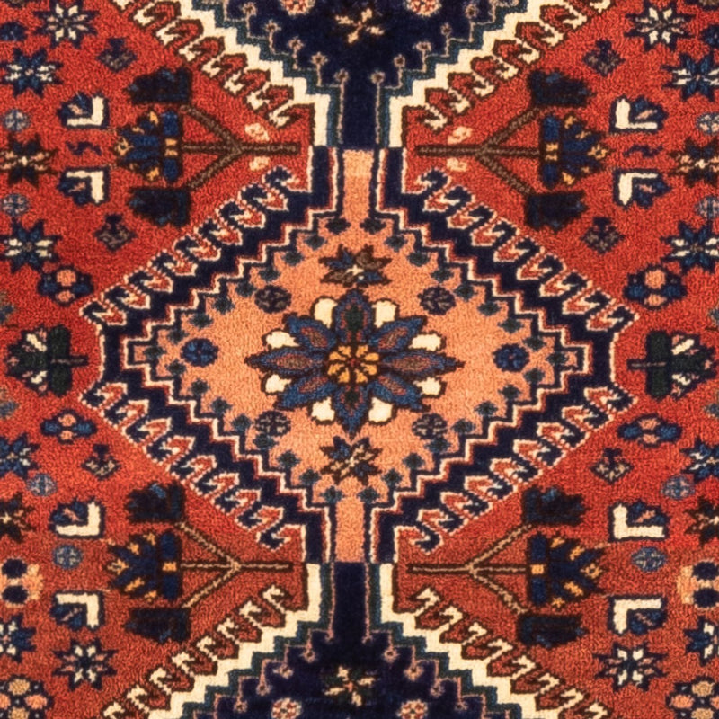 Perski dywan - Nomadyczny - 122 x 84 cm - czerwony