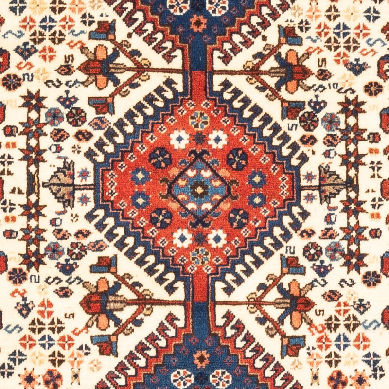 Perski dywan - Nomadyczny - 128 x 85 cm - kremowy