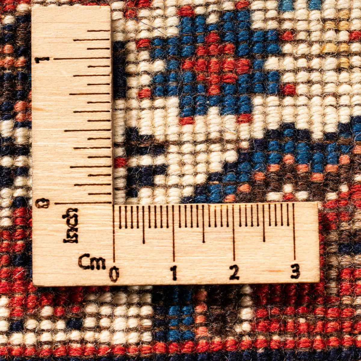 Perski dywan - Nomadyczny - 128 x 85 cm - kremowy