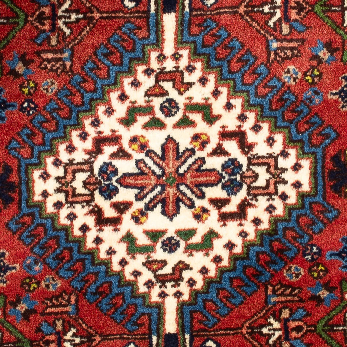 Perski dywan - Nomadyczny - 106 x 68 cm - czerwony