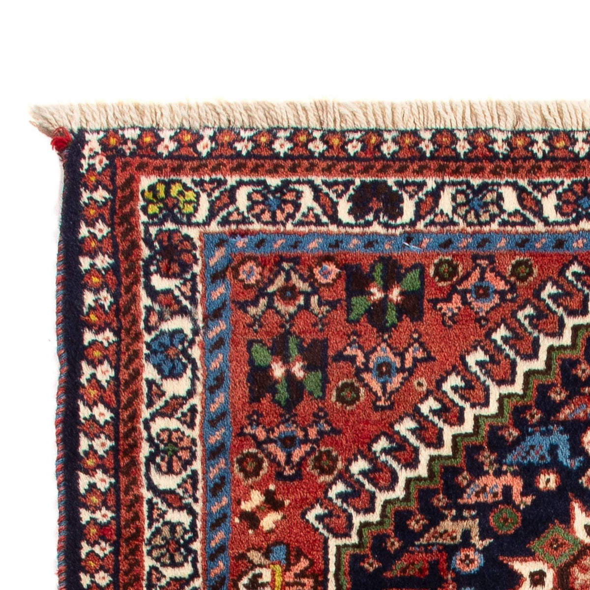 Perski dywan - Nomadyczny - 106 x 68 cm - czerwony