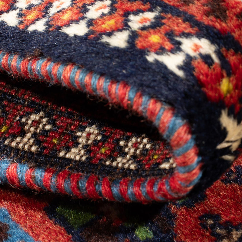 Perski dywan - Nomadyczny - 106 x 68 cm - czerwony