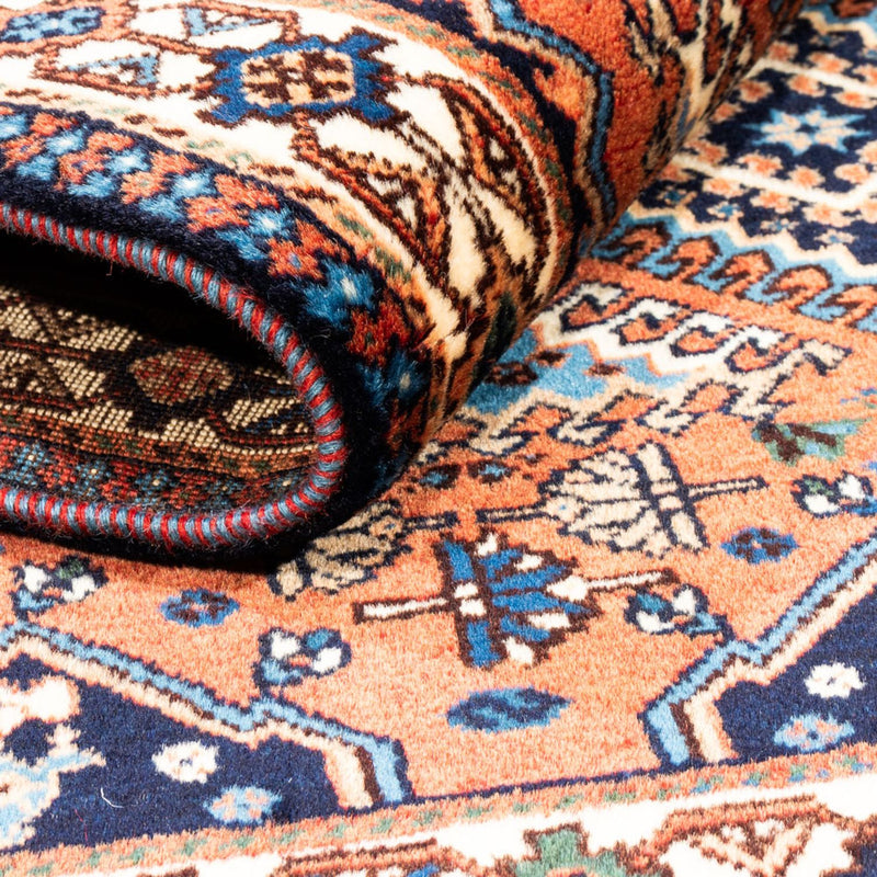 Perski dywan - Nomadyczny - 126 x 80 cm - czerwony