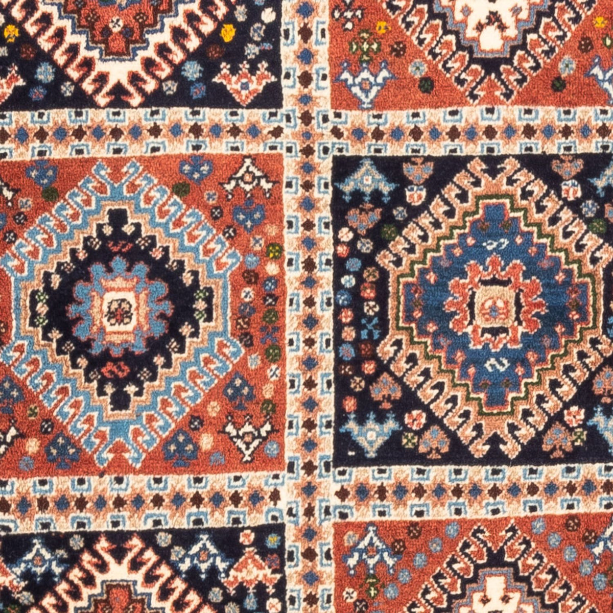 Perski dywan - Nomadyczny - 116 x 82 cm - wielokolorowy