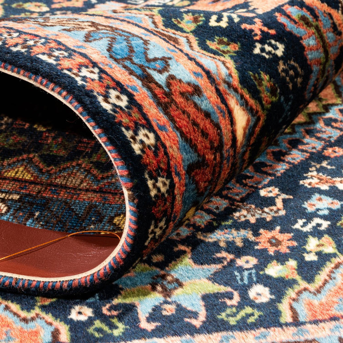 Perski dywan - Nomadyczny - 120 x 81 cm - ciemnoniebieski