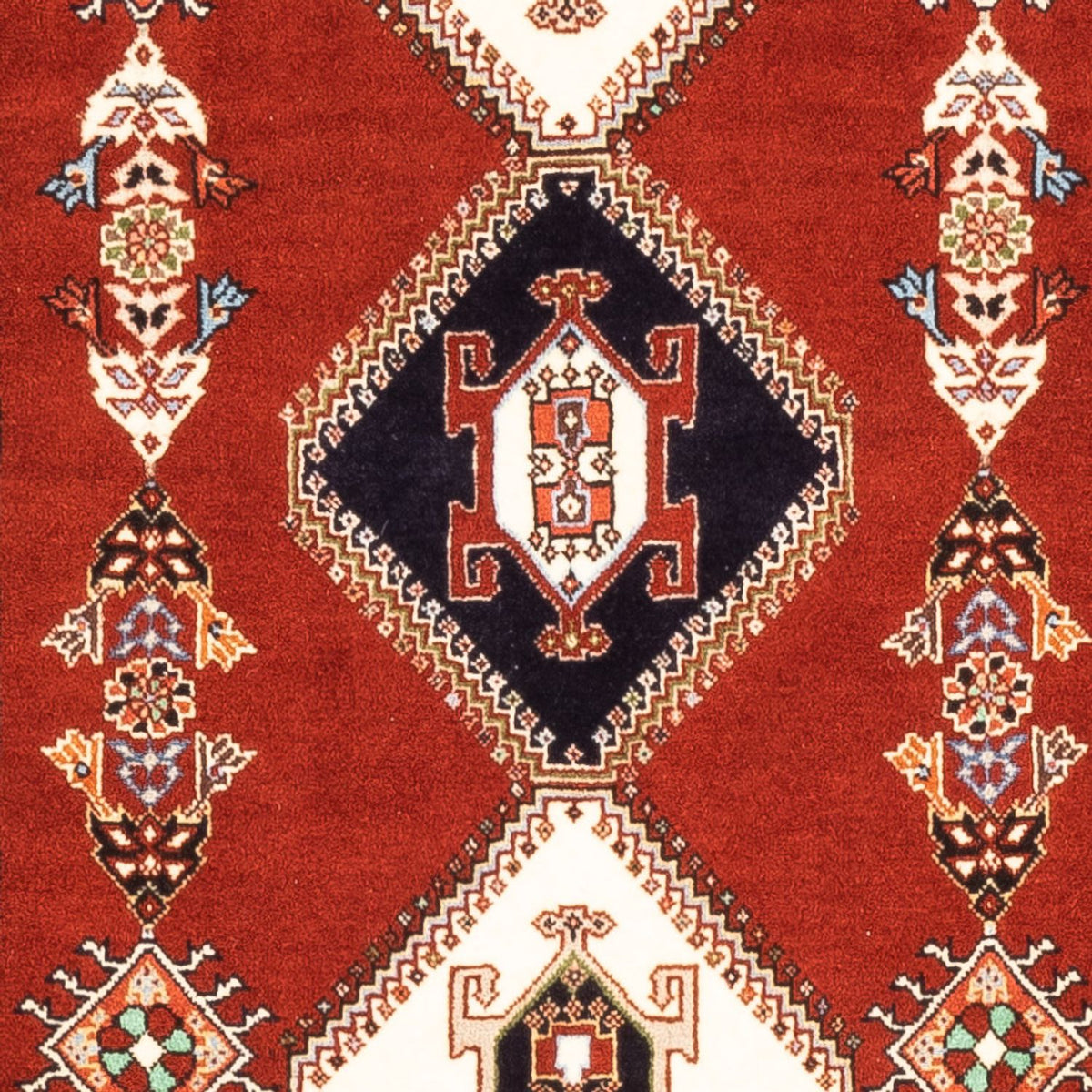 Biegacz Perski dywan - Nomadyczny - 208 x 84 cm - czerwony