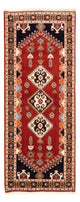 Biegacz Perski dywan - Nomadyczny - 212 x 85 cm - czerwony