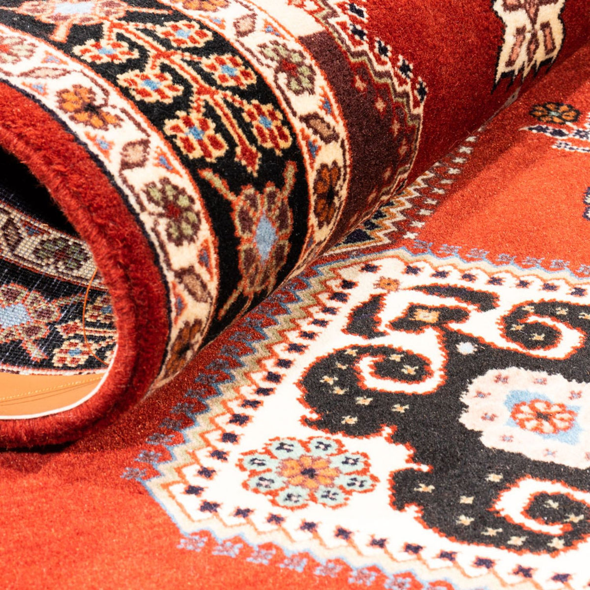 Biegacz Perski dywan - Nomadyczny - 212 x 85 cm - czerwony