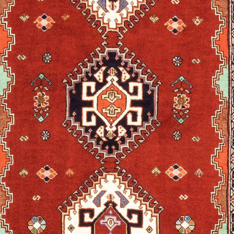 Biegacz Perski dywan - Nomadyczny - 203 x 85 cm - czerwony