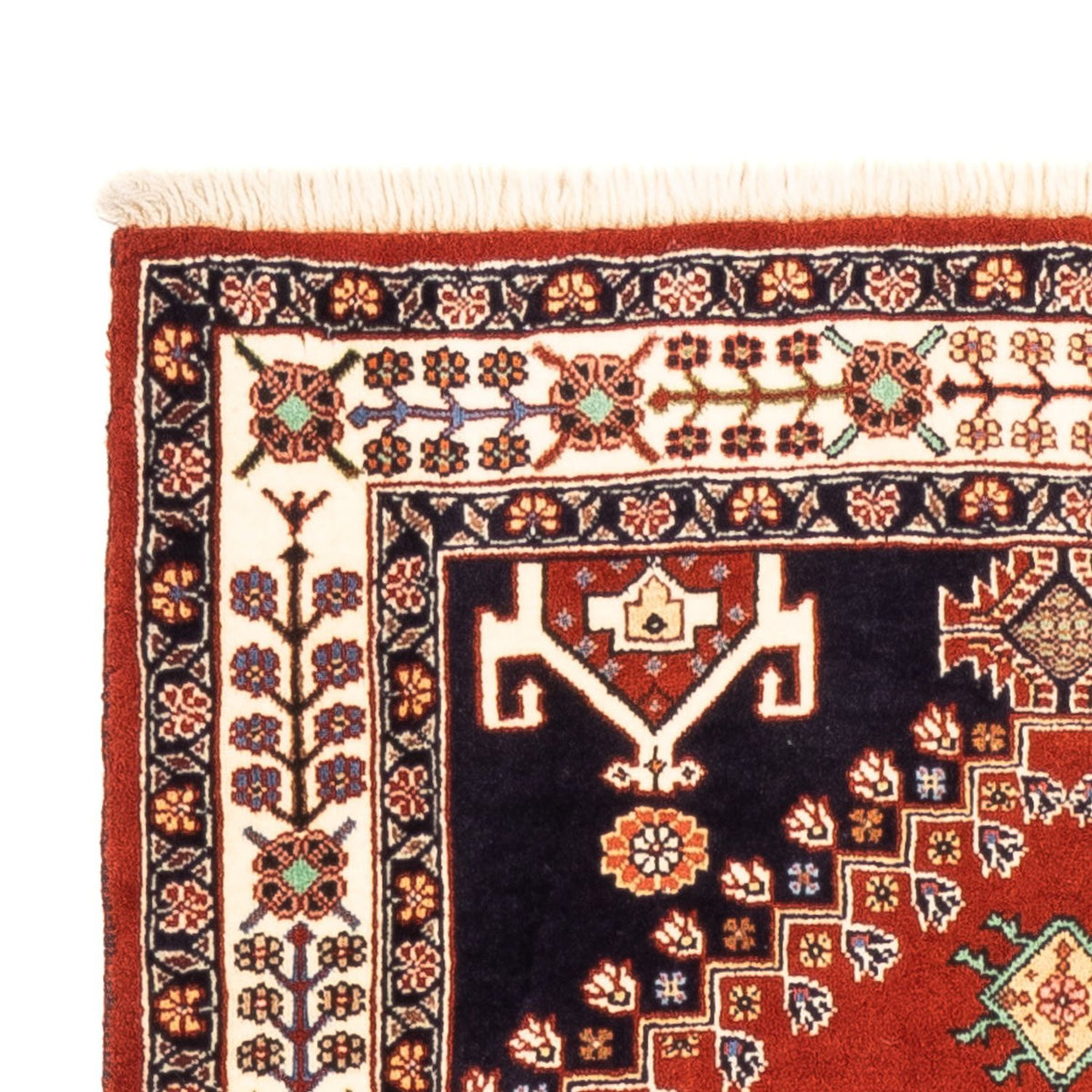 Biegacz Perski dywan - Nomadyczny - 203 x 85 cm - czerwony