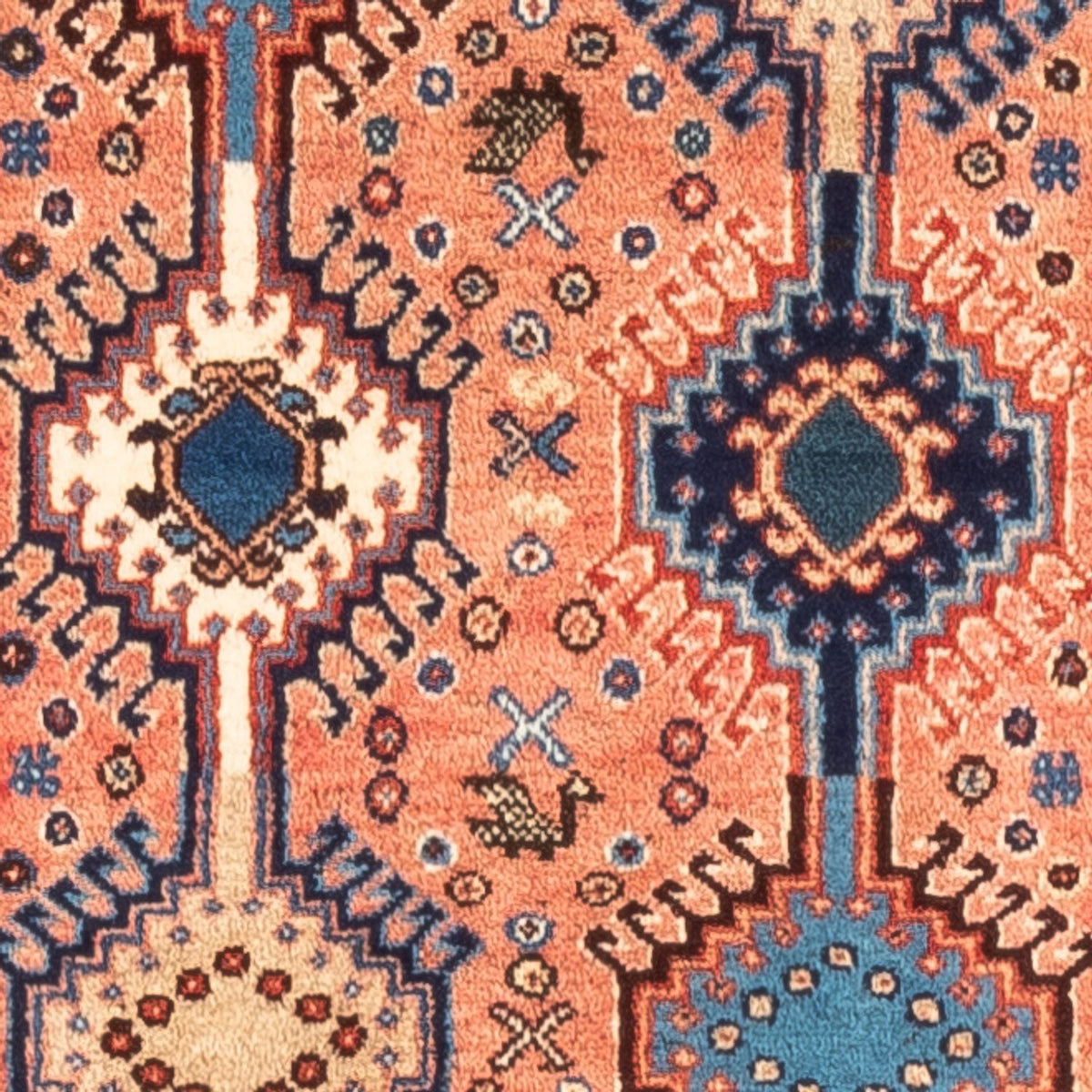 Biegacz Perski dywan - Nomadyczny - 185 x 55 cm - czerwony