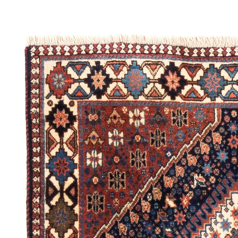 Biegacz Perski dywan - Nomadyczny - 188 x 82 cm - ciemnoniebieski