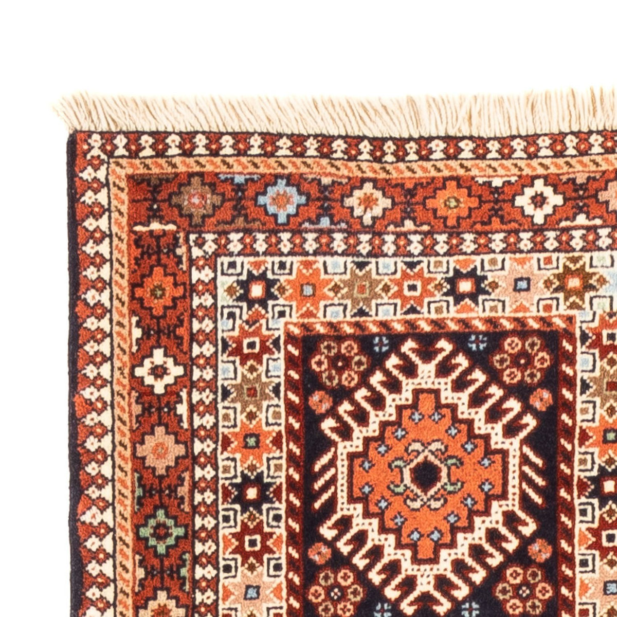 Biegacz Perski dywan - Nomadyczny - 209 x 80 cm - czerwony