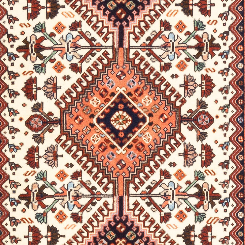 Biegacz Perski dywan - Nomadyczny - 215 x 83 cm - kremowy